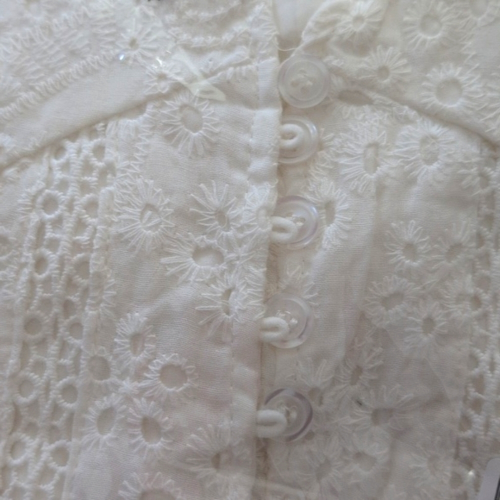 Cien Lace Eyelet Mini Dress - Picture 6 of 6